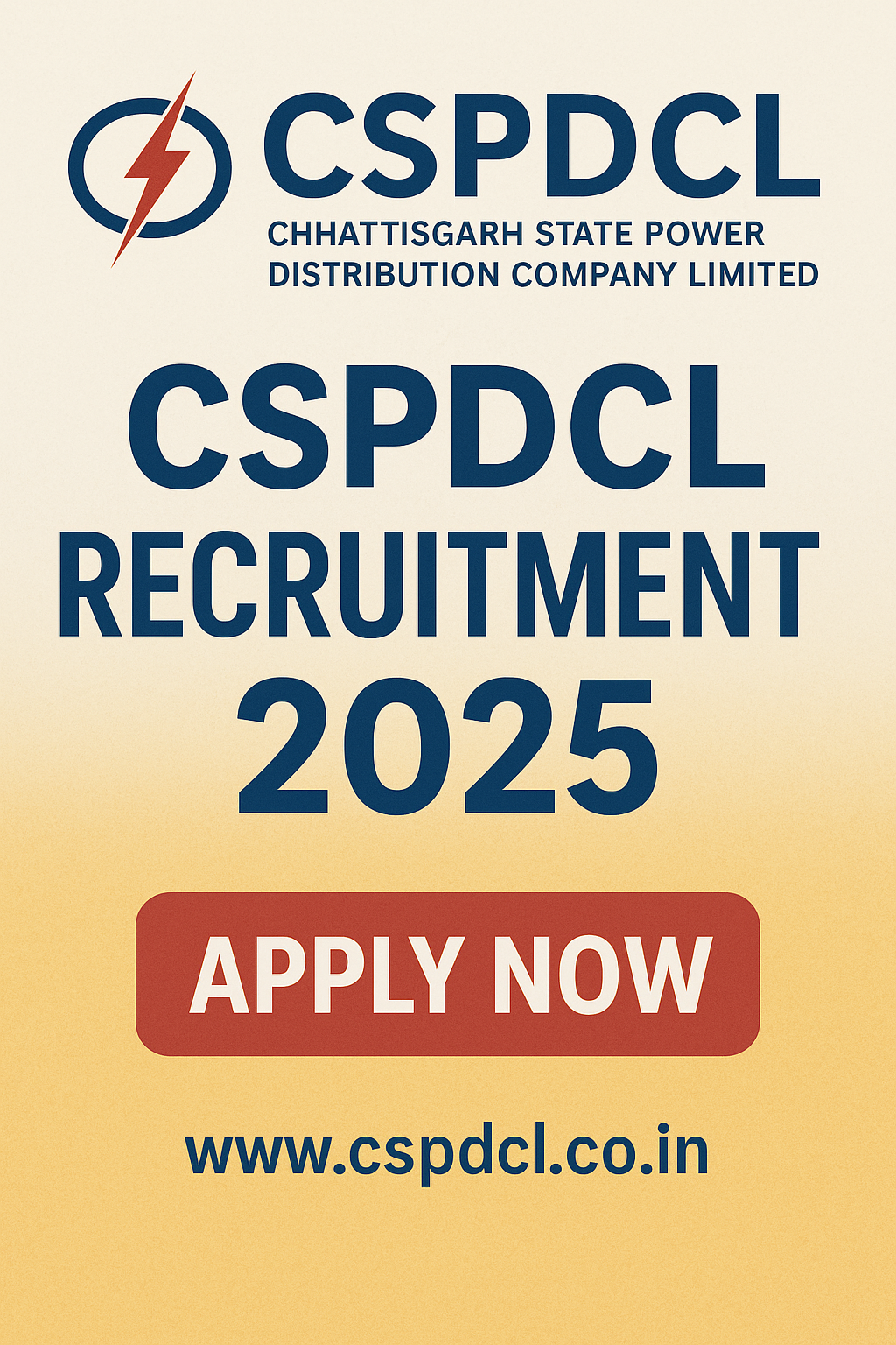 CSPDCL Bharti 2025 | छत्तीसगढ़ बिजली विभाग नई भर्ती k